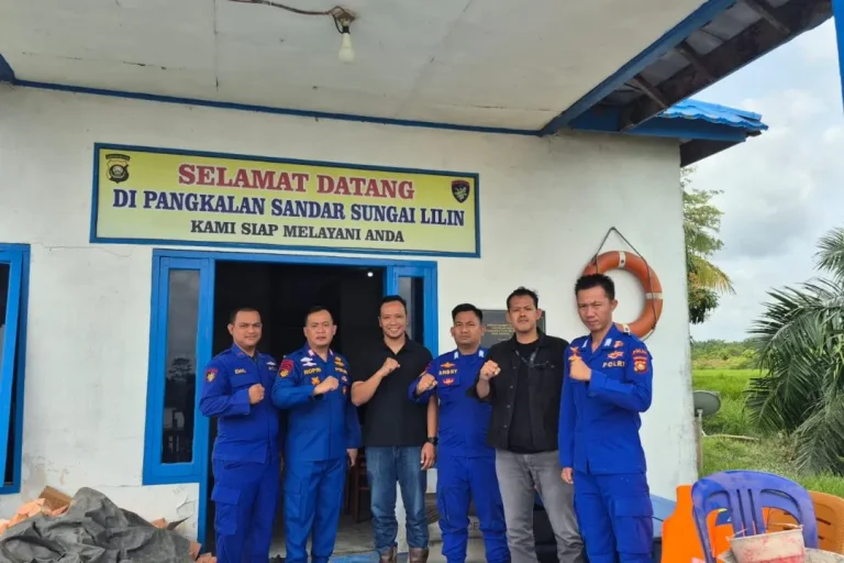Building Collaborative Partnerships With Stakeholders, PT MNC Energy Investments Supports The Renovation Of The South Sumatra Regional Police Water And Air Unit (Polairud) Post